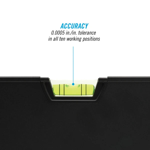 CHANNELLOCK 5200-0078M 78" Professional Grade Box Level Magnetic
