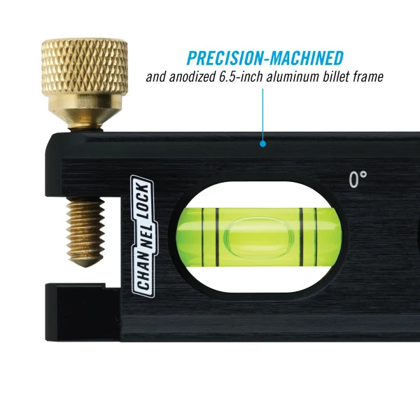 CHANNELLOCK 6200-0065 6.5" Electricians Billet torpedo Level