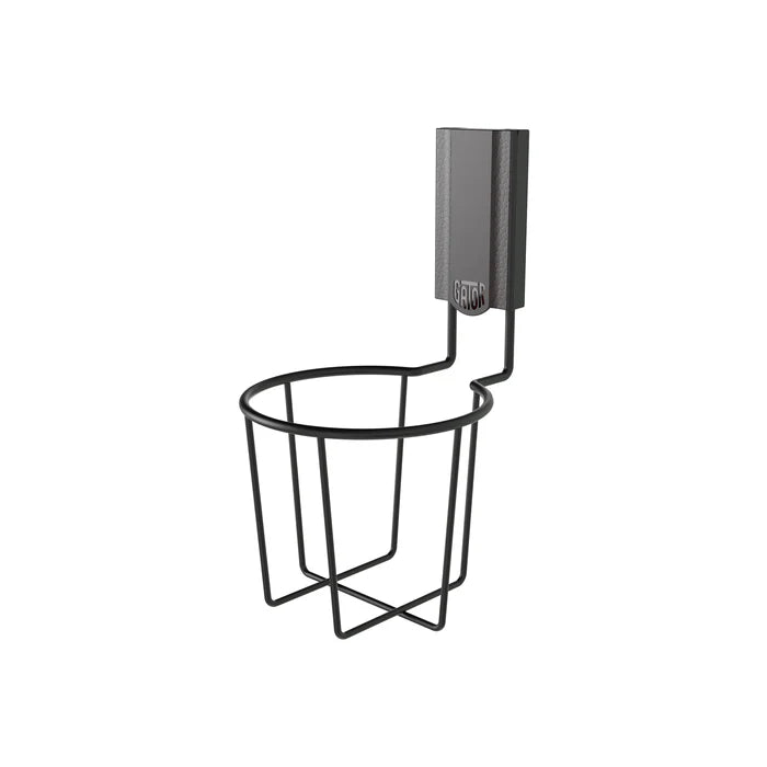 Gator Magnetics 300015 Black Single Cup Holder Magnetic Basket