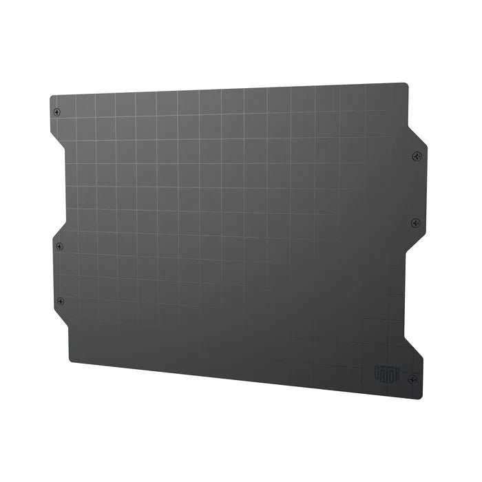 Gator Magnetics 500074 16.75 x 12 Black 16-Gauge Galvanized Steel Wall Panel