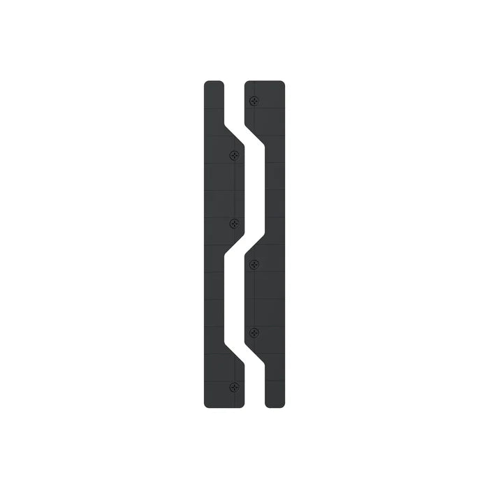 Gator Magnetics 500076 16-Gauge Galvanized Steel Wall Target Edge Cap (2-Pack)