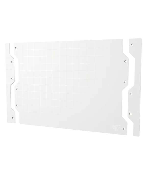 Gator Magnetics 500076 16-Gauge Galvanized Steel Wall Target Edge Cap (2-Pack)