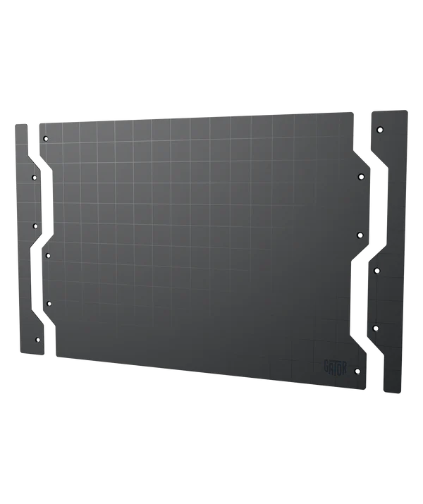 Gator Magnetics 500076 16-Gauge Galvanized Steel Wall Target Edge Cap (2-Pack)