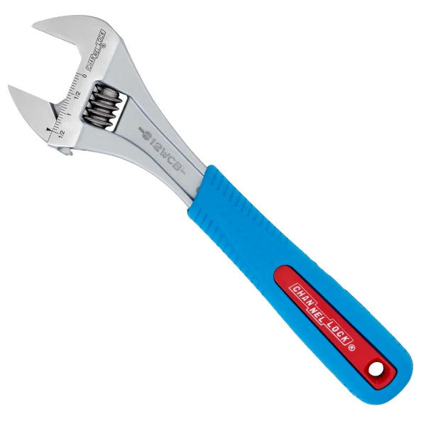 CHANNELLOCK 812WCB 12" CODE BLUE Wide Adjustable Wrench
