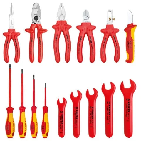 KNIPEX 98 99 13 15-Piece 1000V Tool Roll - Tool Leaks
