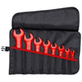 KNIPEX 98 99 13 S5 8-Piece Metric 1000V Open-End Wrench Set - Tool Leaks