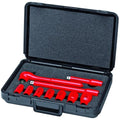 KNIPEX 98 99 11 S5 10-Piece 1/2 in Drive SAE 1000V Socket Set - Tool Leaks