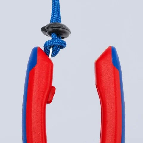 KNIPEX 00 62 10 TR SBA KNIPEXTEND Tethered Tool Clips, Red