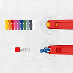 KNIPEX 00 61 10 CW SBA KNIPEXTEND Color Clips, White - Tool Leaks