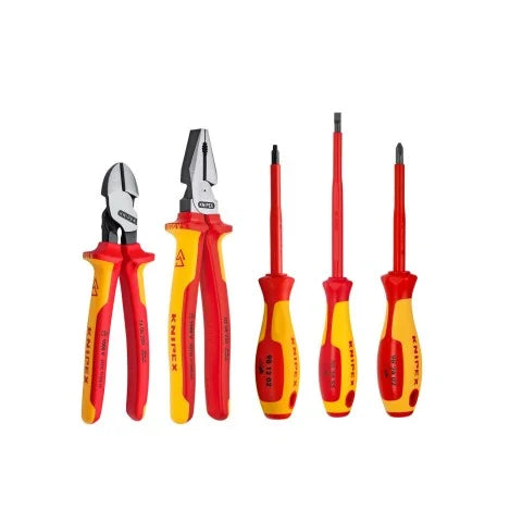 KNIPEX 9K 98 98 22 US 5-Piece Pliers & Driver 1000V Set - Tool Leaks