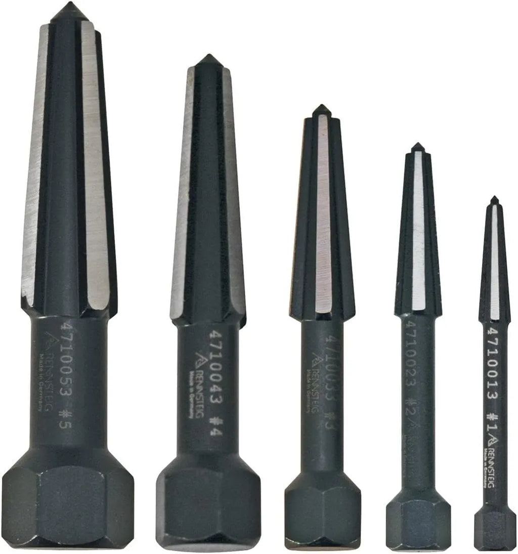 KNIPEX 9R 471 901 3 5-Piece Double Edge Screw Extractor Set - Tool Leaks