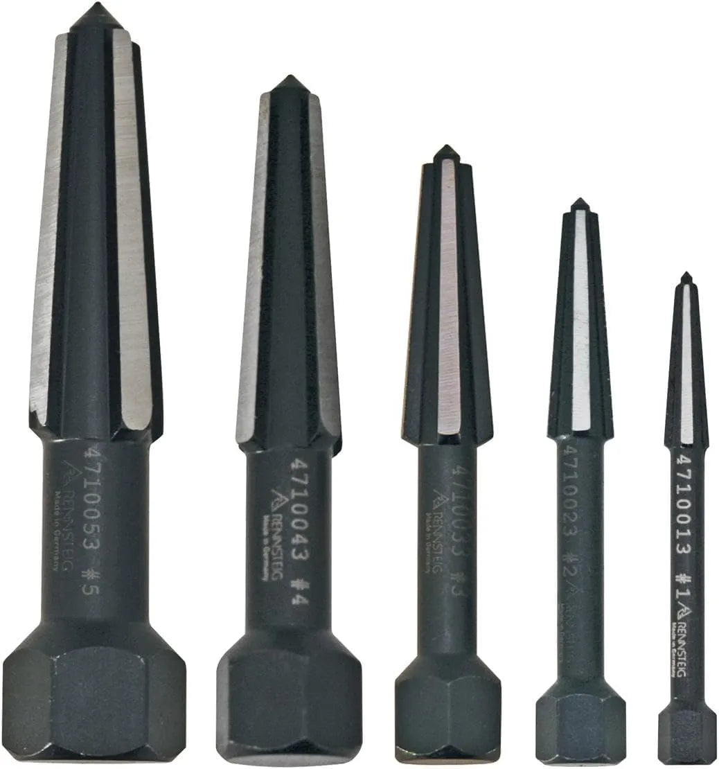 KNIPEX 9R 471 901 3 5-Piece Double Edge Screw Extractor Set