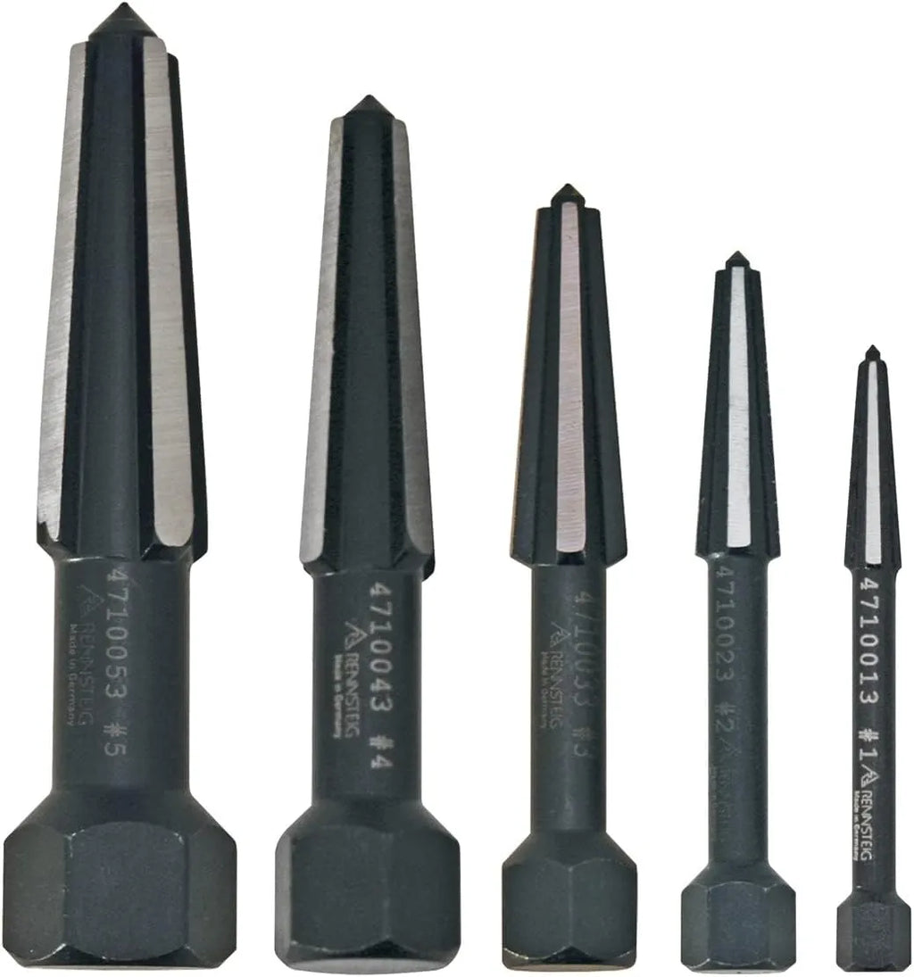 KNIPEX 9R 471 901 3 5-Piece Double Edge Screw Extractor Set - Tool Leaks