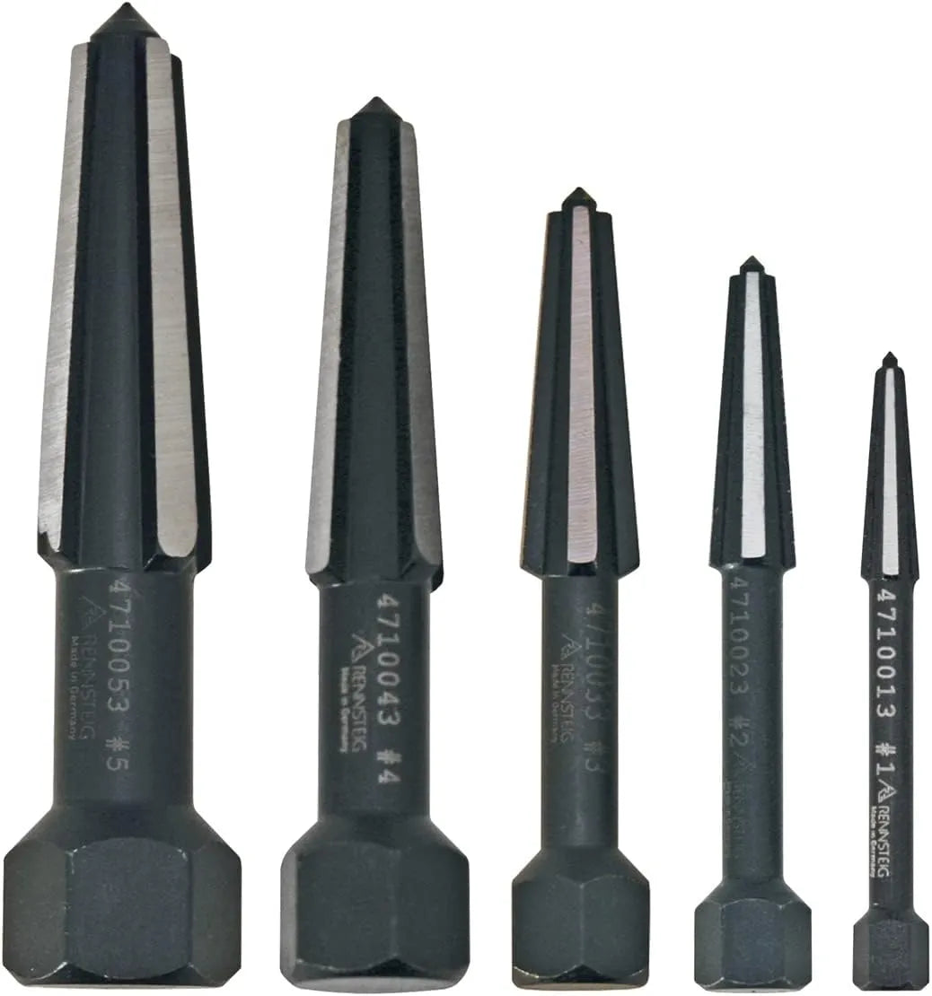 KNIPEX 9R 471 901 3 5-Piece Double Edge Screw Extractor Set