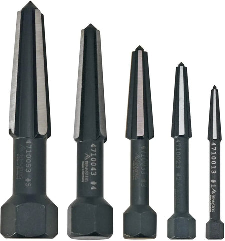 KNIPEX 9R 471 901 3 5-Piece Double Edge Screw Extractor Set