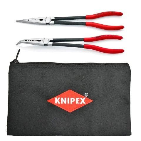 KNIPEX 00 80 01 US 2-Piece Long-Reach Needle-Nose Pliers Set