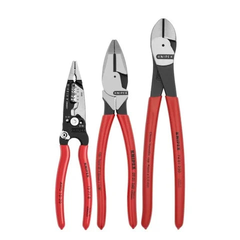 KNIPEX 9K 00 80 124 US 3-Piece Pliers Set