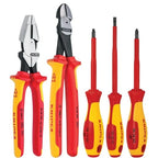 KNIPEX 9K 98 98 20 US 5-Piece Pliers & Driver 1000V Set - Tool Leaks