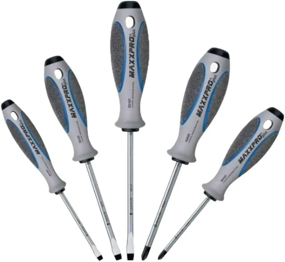 KNIPEX 9T 663865 MAXX Plus Screwdriver Set, 5-Piece