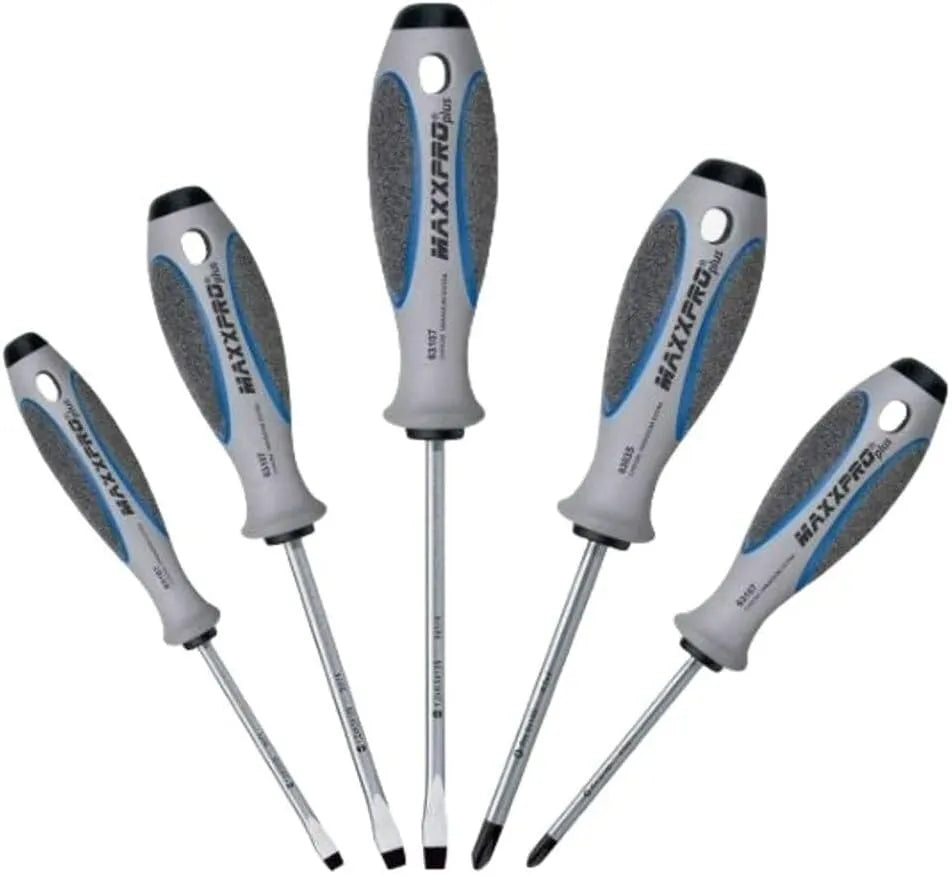 KNIPEX 9T 663865 MAXX Plus Screwdriver Set, 5-Piece