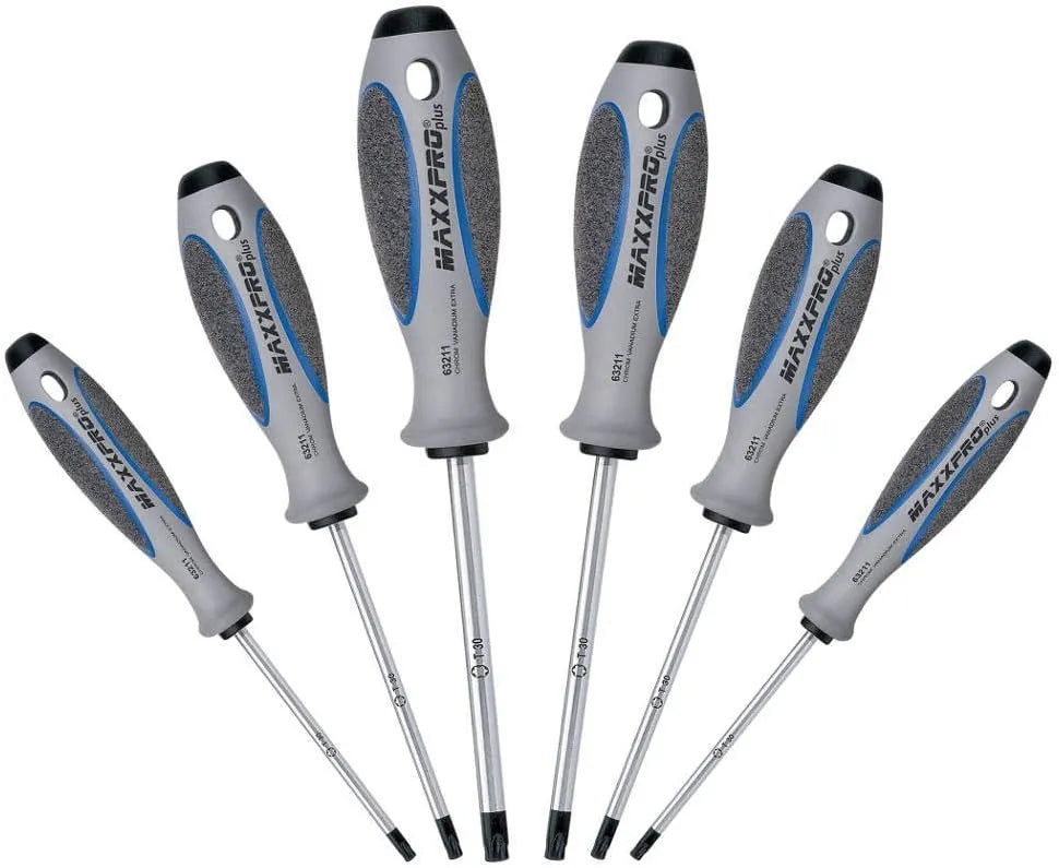 KNIPEX 9T 653980 MAXX Torx Screwdriver Set, 6-Piece