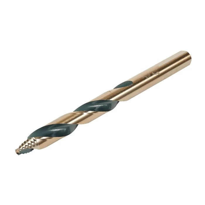 KnKut 13KK10 13-Piece Mechanics Length Step Point Drill Bit Set 1/16"-1/4" by 64ths