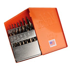 KnKut 15KK10 15-Piece Mechanics Length Step Point Drill Bit Set 1/16"-1/2" by 32nds - Tool Leaks