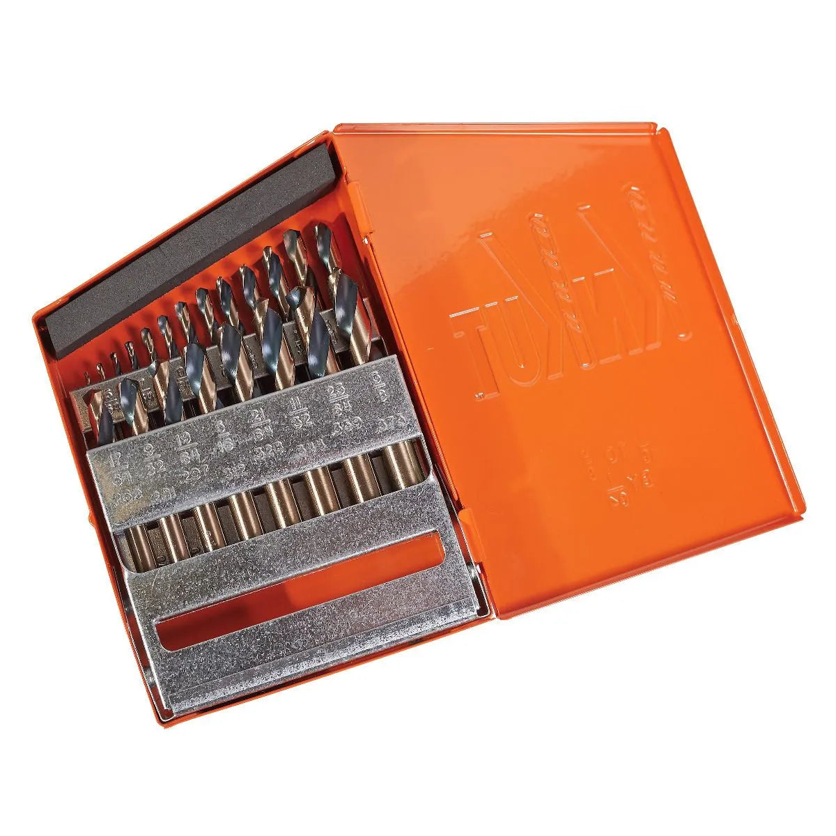 KnKut 21KK7 21-Piece Stubby Length Drill Bit Set 1/16"-3/8" by 64ths