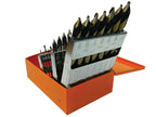 KnKut 29KK10 29-Piece Mechanics Length Step Point Drill Bit Set 1/16"-1/2" by 64ths - Tool Leaks