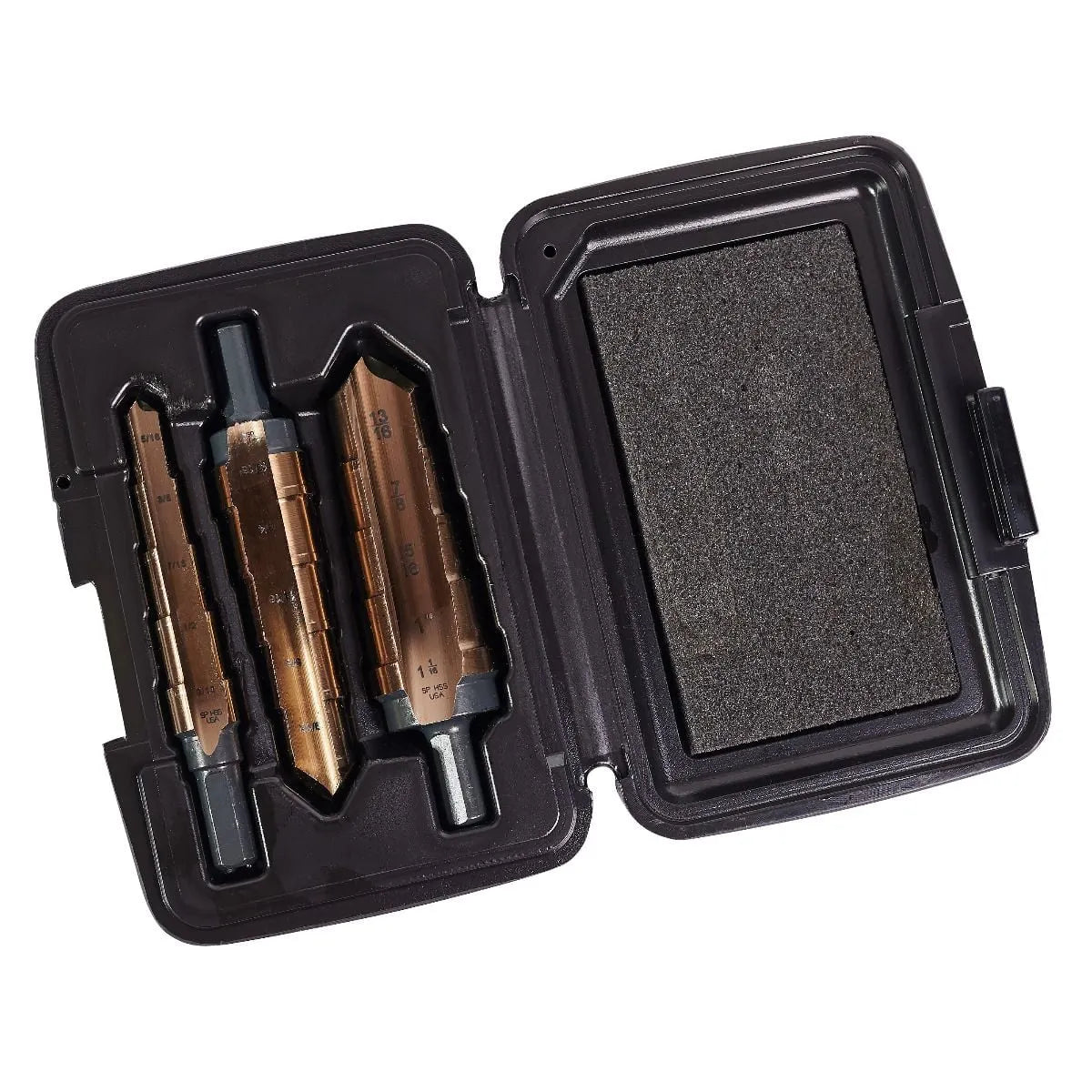 KnKut 3KK4SR 3-Piece Hole Expansion Step Reamer Set