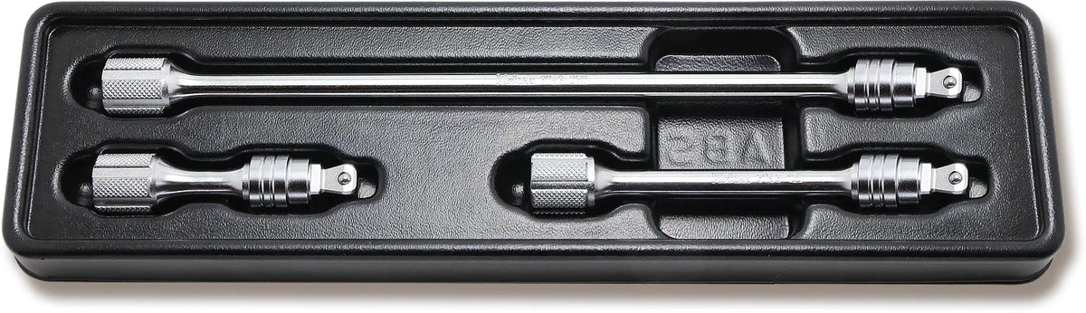 Ko-ken PK3763L/3 3/8" Drive Locking Wobble-Fix Extension Bar 3-Piece Set
