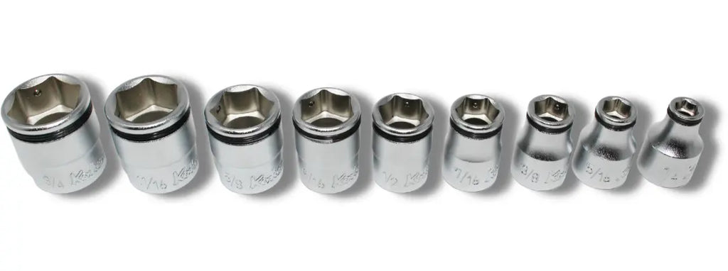 Ko-ken RS3450A/9 3/8" Drive Nut-Grip, SAE, Socket Set - 9-Piece - Tool Leaks