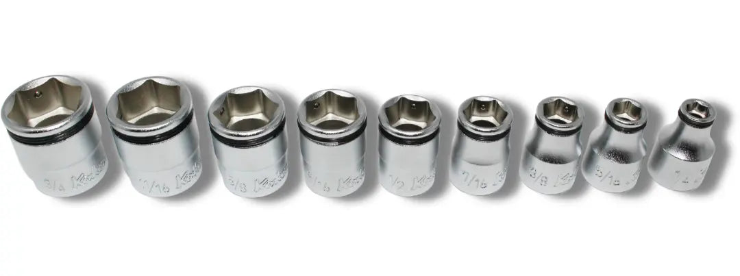 Ko-ken RS3450A/9 3/8" Drive Nut-Grip, SAE, Socket Set - 9-Piece