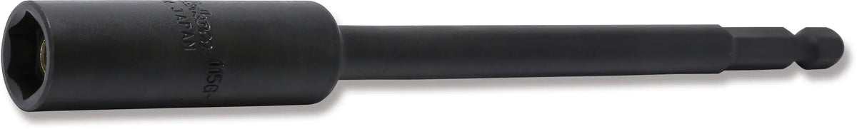 Ko-ken 115G.150-10 1/4 Hex Drive Nut Setter 10mm 6 point Length 150mm Slide Magnet Nut Driver
