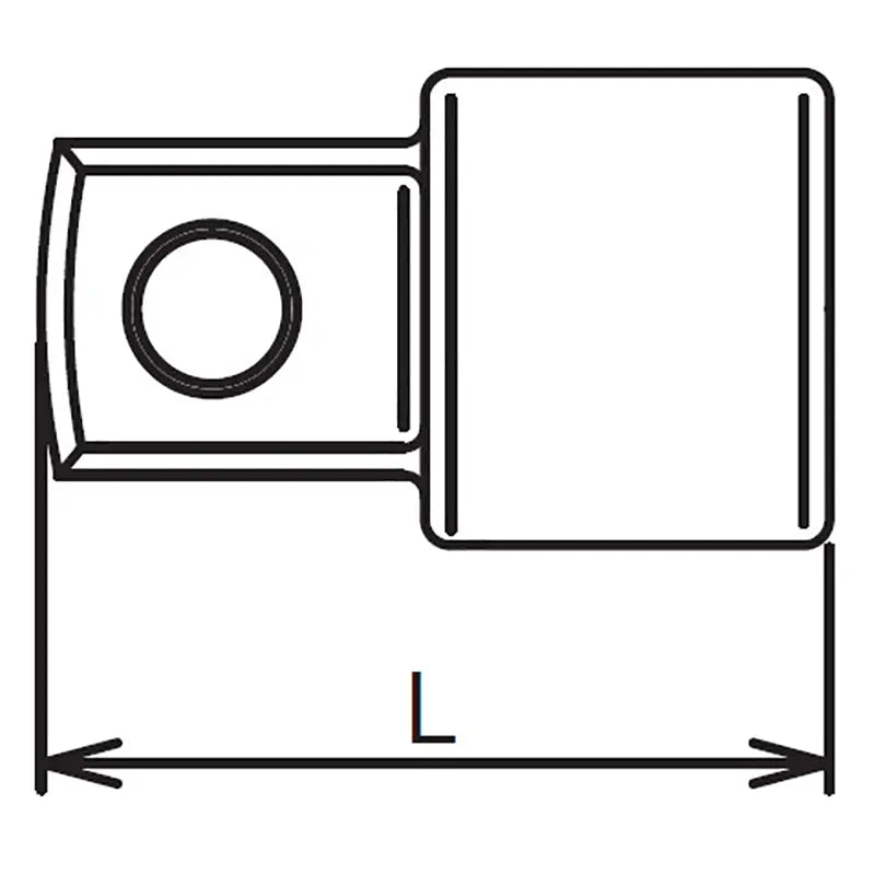 Ko-ken 2233A 1/4" Drive Adaptor 3/8 Square Length 22mm - Tool Leaks