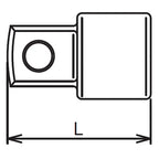 Ko-ken 2233A 1/4" Drive Adaptor 3/8 Square Length 22mm - Tool Leaks