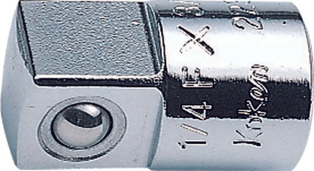 Ko-ken 2233A 1/4" Drive Adaptor 3/8 Square Length 22mm