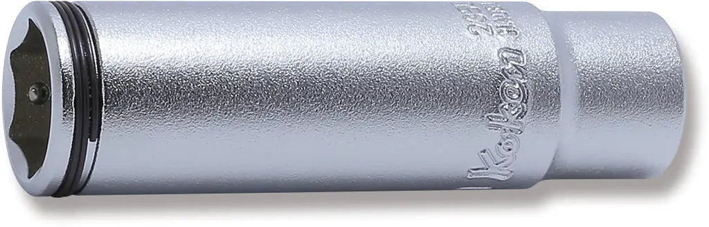 Ko-ken 2350M-10 1/4" Drive Deep Nut Grip Socket 10mm - Tool Leaks