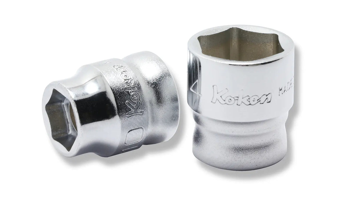 Ko-ken 3400MZ-10 3/8" Drive Socket 10mm 6 point Length 20mm Z-series