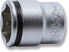 Ko-ken 3450M-18 3/8" Drive Socket 18mm Nut Grip Length 29mm