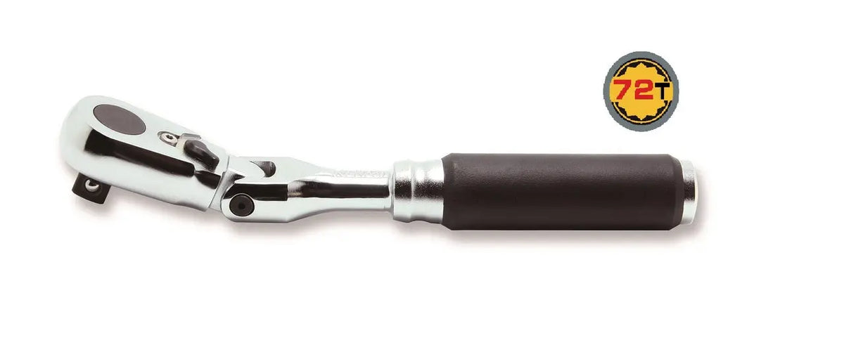 Ko-ken 3726Z 3/8" Drive Ratchet Handle 72 teeth Flexible Head Length 178mm Z-series