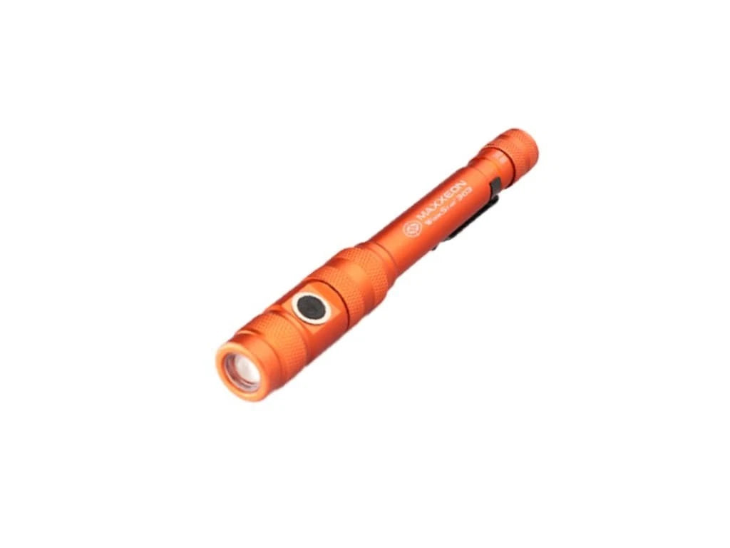 MAXXEON MXN00363 WorkStar 363 Rechargeable LED Zoom Penlight/Inspection Light USB-C - ORANGE