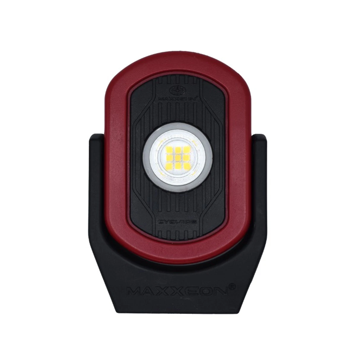 MAXXEON MXN00810 WorkStar Cyclops 810 Rechargeable Work Light - Red