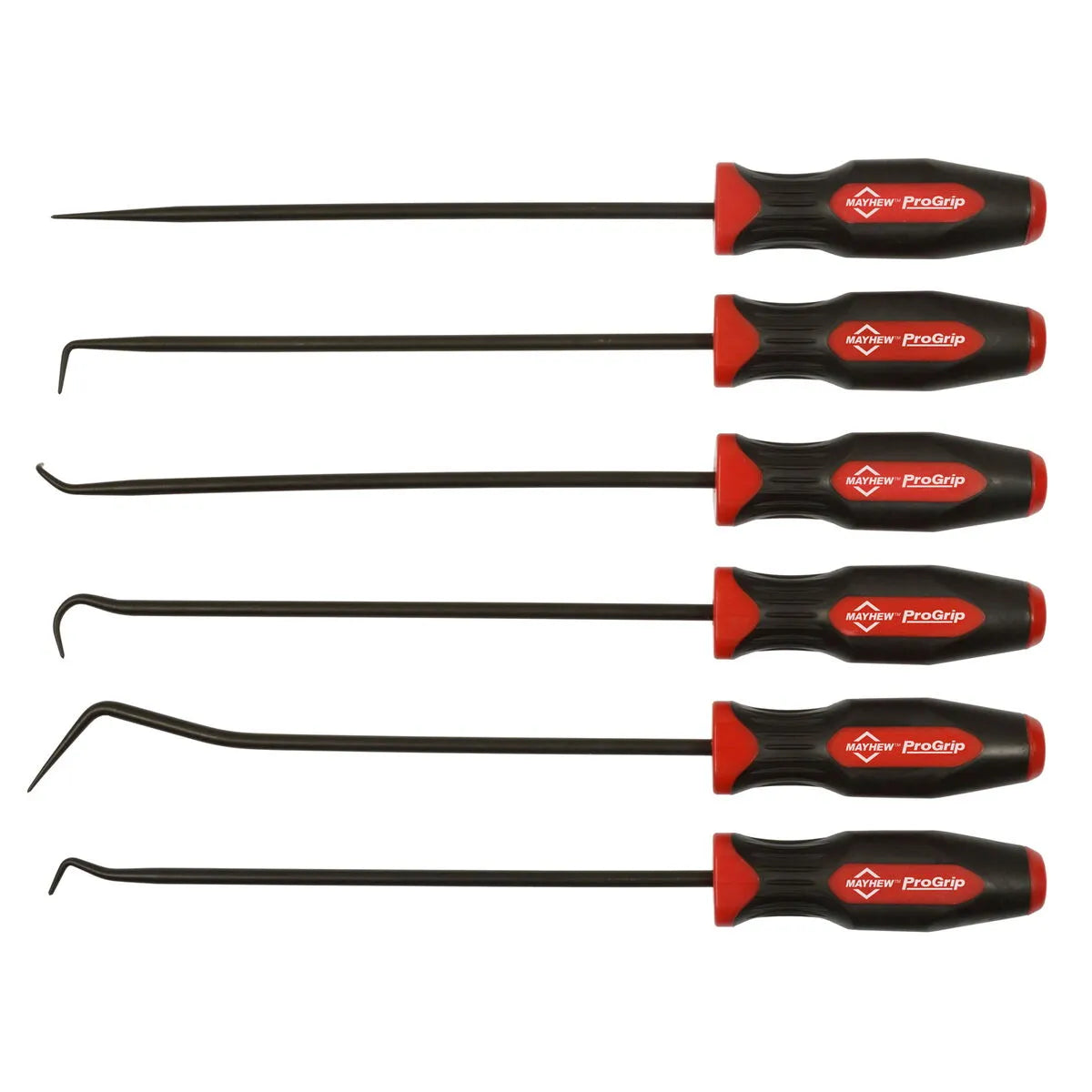 Mayhew 13095 6-Piece Pro Long Hook & Pick Set