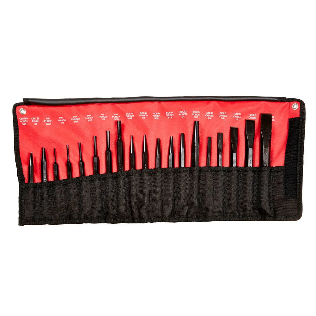 Mayhew 61019 19-Piece Punch and Chisel Set - Tool Leaks