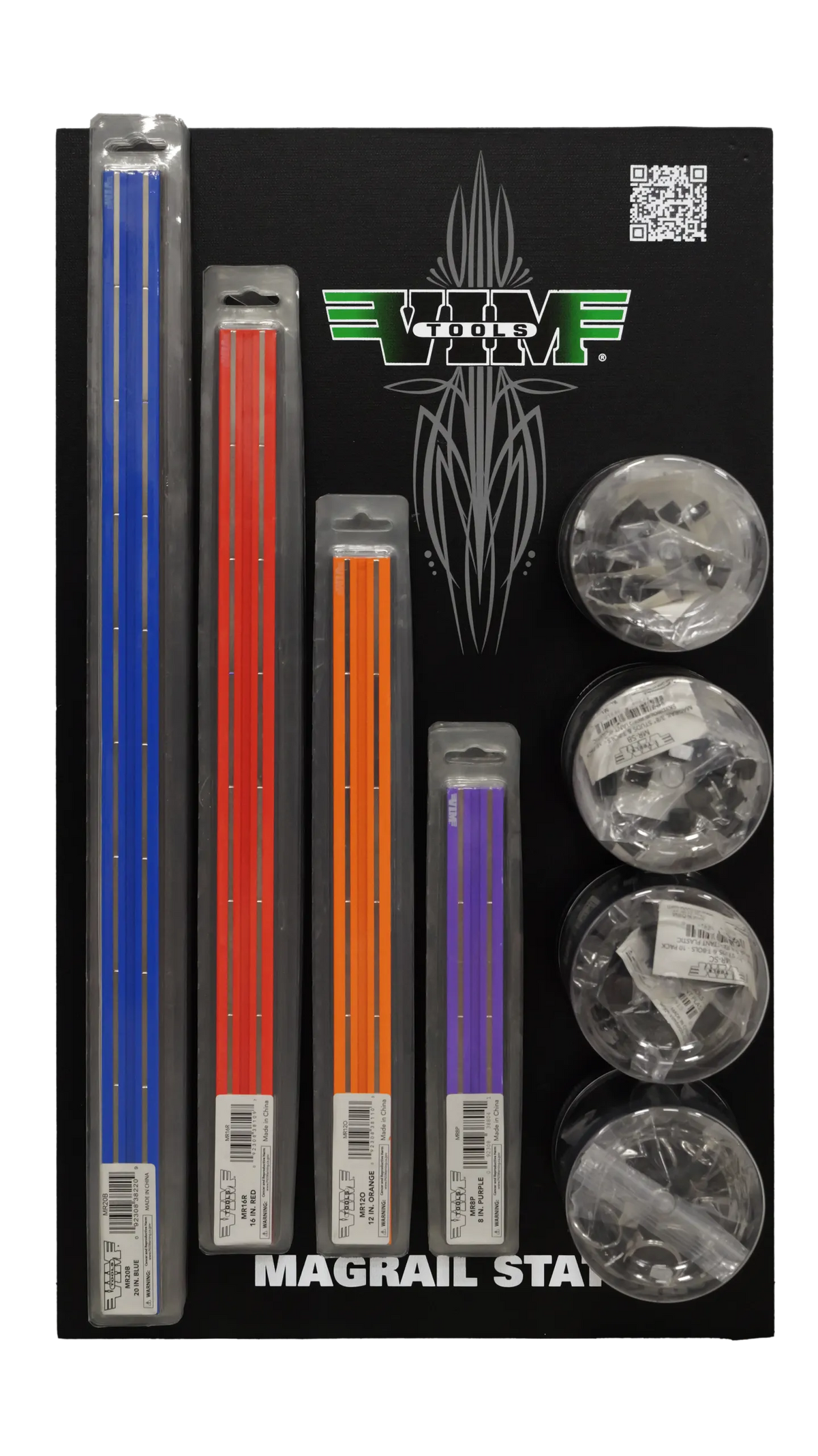 VIM Tools MRSTATION Magrail Station Wall Display for Jobbers (new colors added)