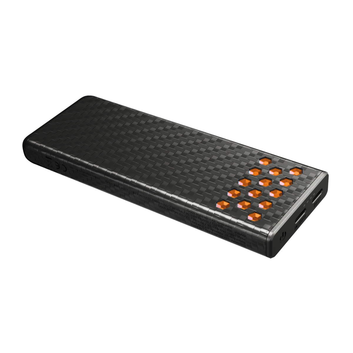 NITECORE BAT-NITE-CARBO10000G2-OR Carbo 10000 Gen2 10000mAh Power Bank - Orange
