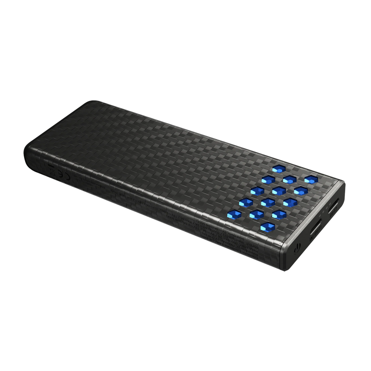 NITECORE BAT-NITE-CARBO10000G2-BL Carbo 10000 Gen2 10000mAh Power Bank - Blue