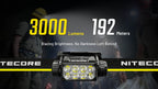 NITECORE HC75 UHE 3000 Lumen Headlamp - Black - Tool Leaks