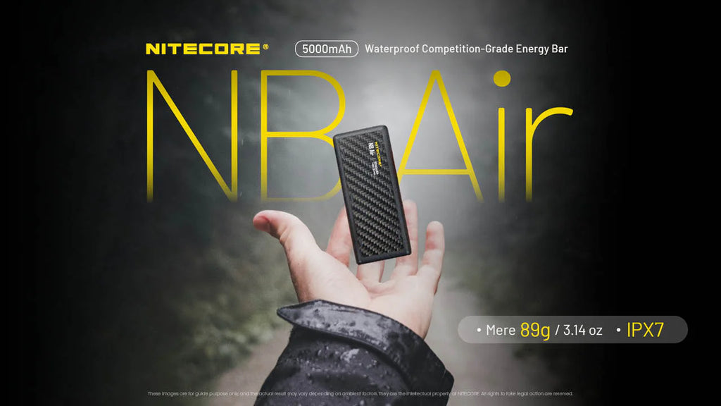 NITECORE BAT-NITE-NBAIR NB Air 5000mah Power Bank - Black - Tool Leaks